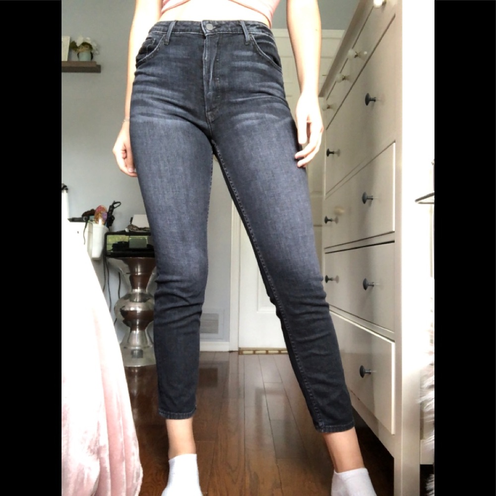 Kiara Mid-Rise Tomboy Jean in Get Lost